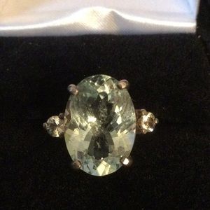 Rare Genuine Aquamarine Ring